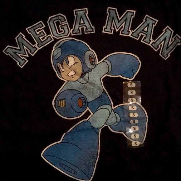Men’s Small Capcom Superhero S/S Tee Shirt MegaMan - Picture 2 of 2